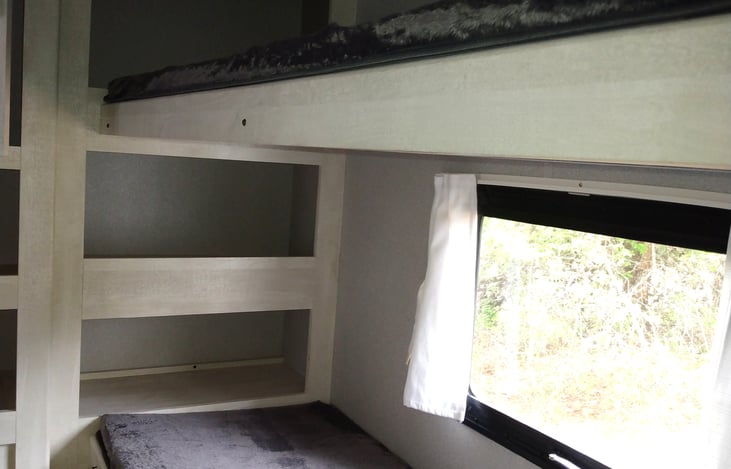 Bunk room, currently set for 3 sleepers/ optional 4th bunk available
