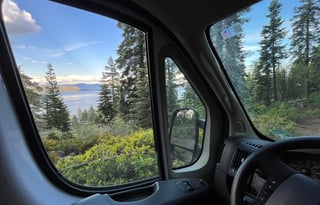 Vagabond Sunrise ~ Home Built Van Solar Freedom!