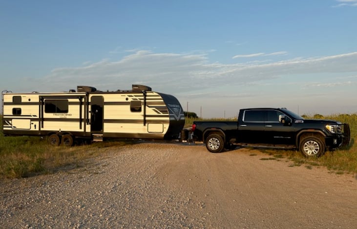 Hooked up and ready for the next journey