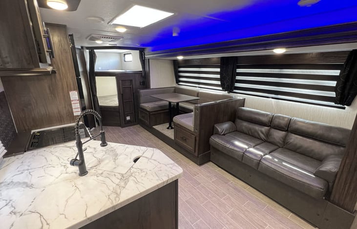 Living area from front door