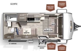 2022 Forest River RV Rockwood GEO Pro 19FD