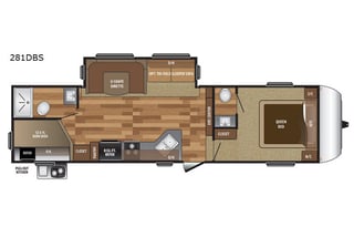 2017 Keystone RV Hideout 281DBS