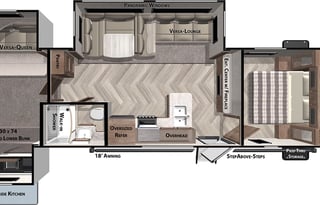 2017 Forest River RV Wildwood 31QBTS