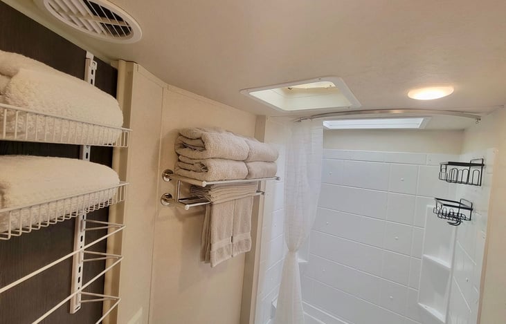 All the linens you need are included (more not pictured)!