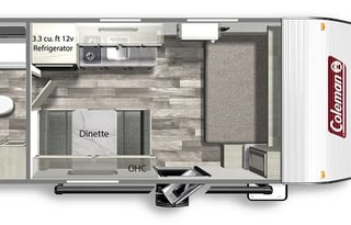 2023 - Memory Foam Queen Bed + 2 Single Bunks