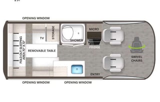 New 2023 Thor Sanctuary Model 19P Luxury RV Rental