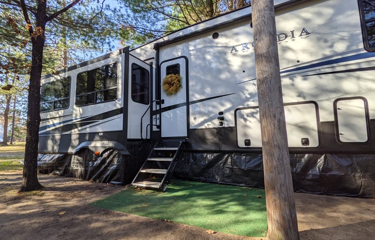 Camping in Michigan (through the winter!)