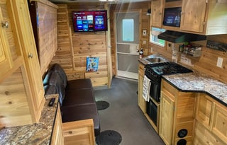 Lake of the Woods Extreme Ice Castle Fish House