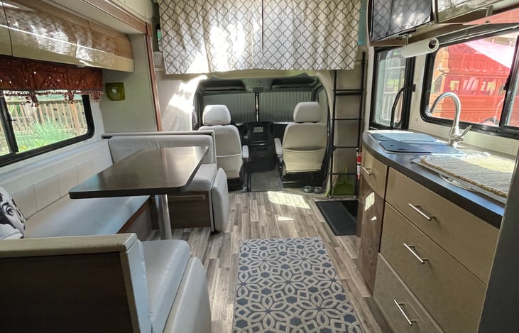 Galley and Dining and Lounge Space