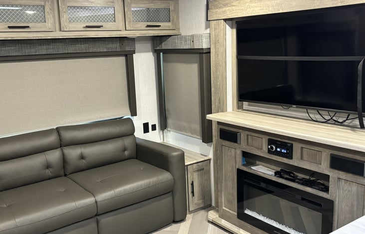 Spacious Entertainment Area