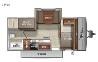 2021 Jayco Jay Flight SLX 7 184BS