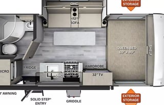 2022 GeoPro 19ft / Sleeps 4 / Lightweight / Irvine