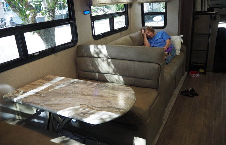 Kitchen table seats four