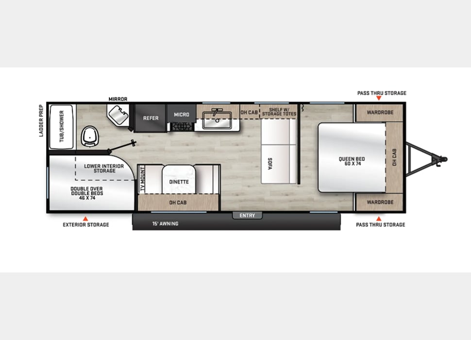 Travel Trailer rentals in Farley