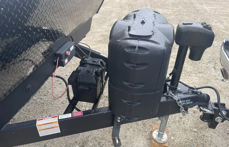 Dual Propane tanks and 12V battery