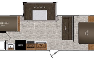 2018 Prime Time RV Avenger ATI 26BBS