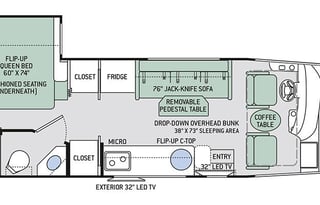2018 Thor Motor Coach Vegas 25.3