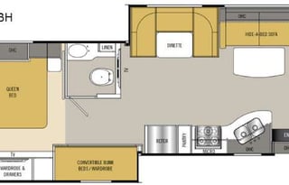 “Bruno” Big Coachmen & Bunkhouse sleeps 9!