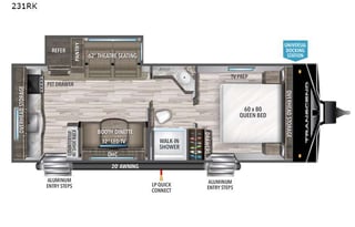 2022 Grand Design Transcend Xplor 231RK