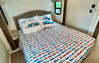 Deep cleaned Family-Ready RV Sleeps 8, QR Codes
