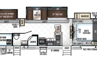Home Away From Home" 2018 Forest River RV Rockwood Signature Ultra Lite 8311WS