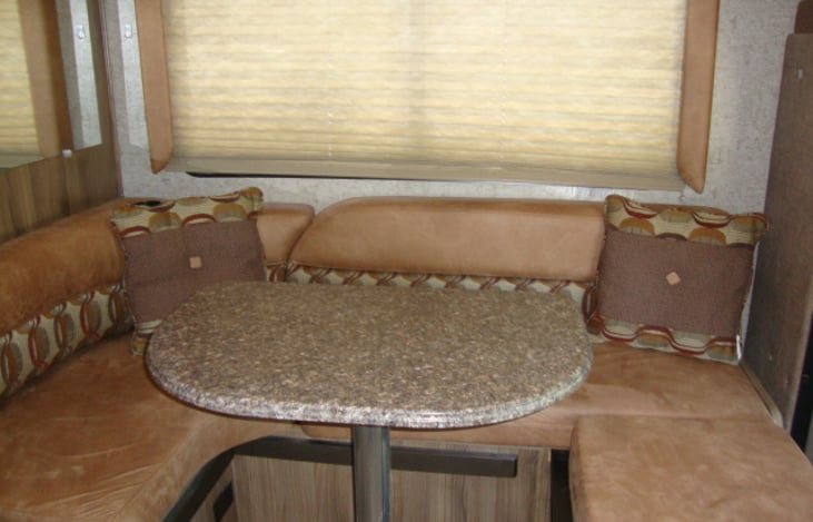 booth dinette coverts to make a bed too