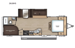 2023 Coachmen RV Catalina Summit Series 8 261BHS