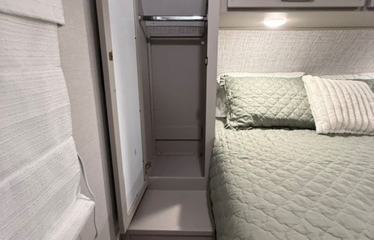 Master Bedroom Closet bedside.