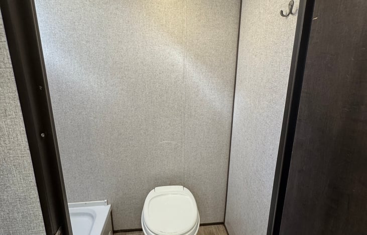 Comfortable and private restroom.