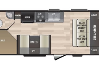 Family-Friendly 2018 Keystone RV Hideout 212LHS
