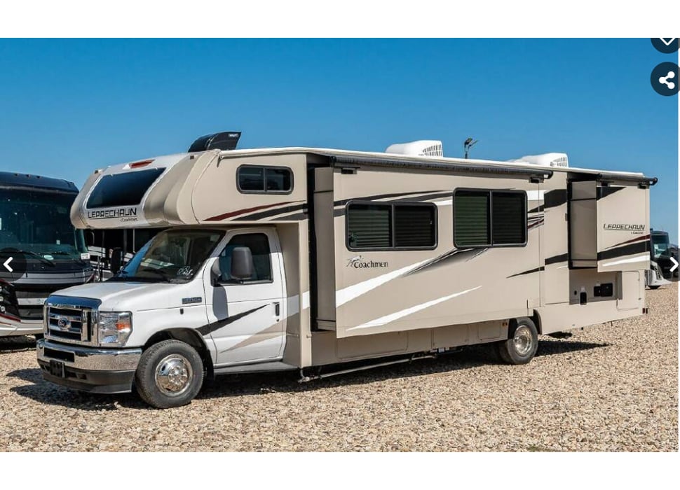 Class C Motor Home rentals in Greenville