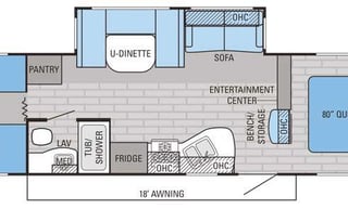 Perfect RV for 10+ the weekend or longer!