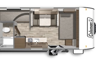 2021"THE LITTLE MRS" Bunks/4"Topper/Fully Stocked