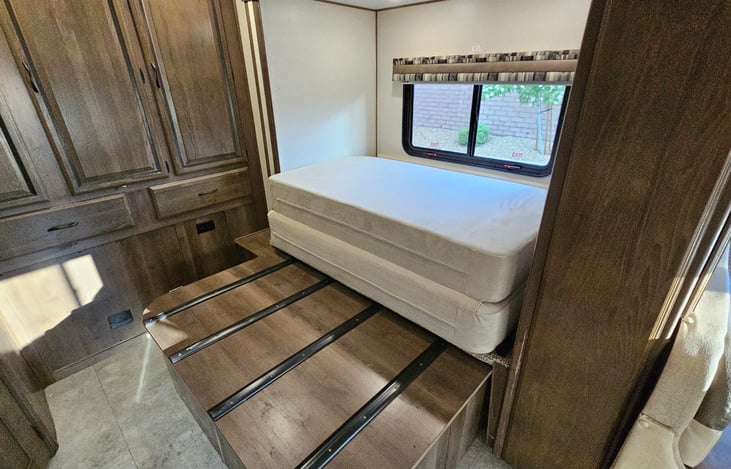 Brand new 2024 custom upholstery bed