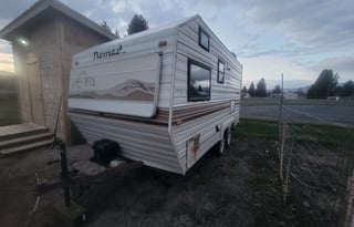 Charming Older Nomad Travel Trailer