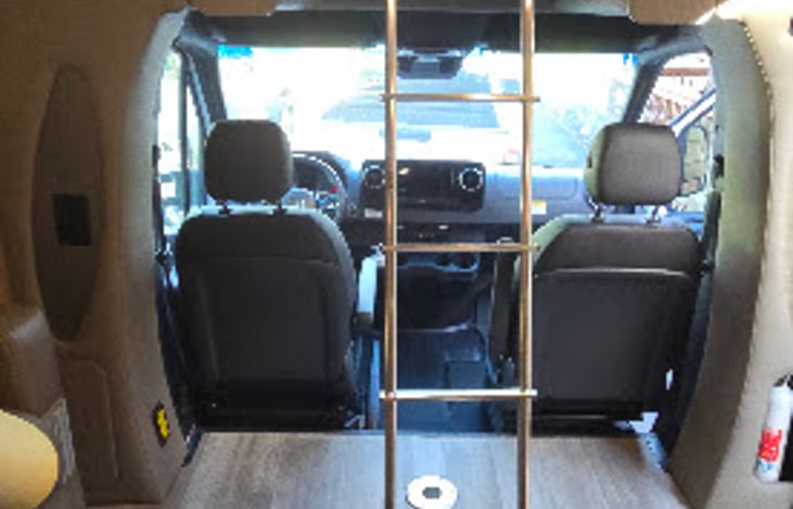 Ladder to Upper Cabin Bed