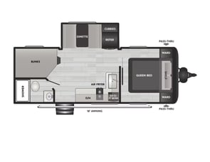 Keystone RV Coleman 22BX