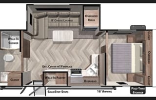 2021 Forest River RV Wildwood 22RBS