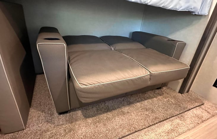 Jack-knife sofa.