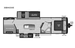 2021 Keystone RV Hideout 30BHKSWE