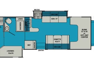 2016 Coachmen RV Leprechaun 320BH Ford 450