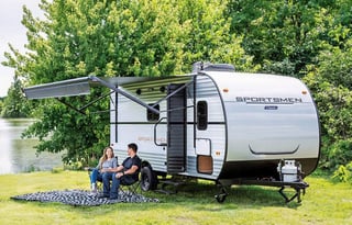 2025 KZ Sportsman 21ft Camper, Lightweight + Solar