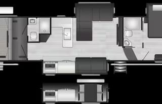 2022 Fuzion 430 Toy Hauler ”Memory Maker II”