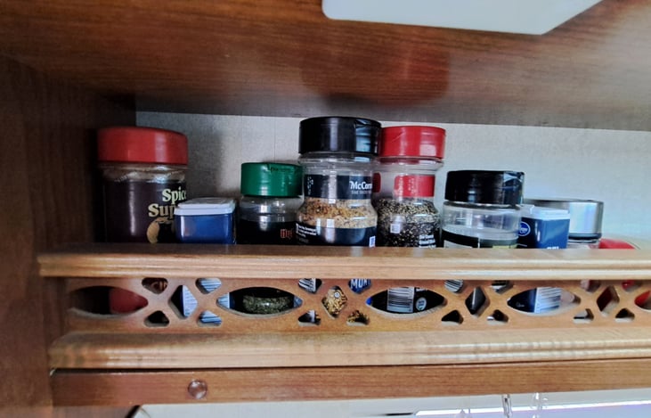 Spices may vary from picture, but welcome to use whatever is in there.