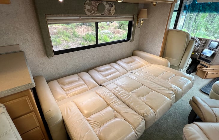 Jacknife sleeping sofa