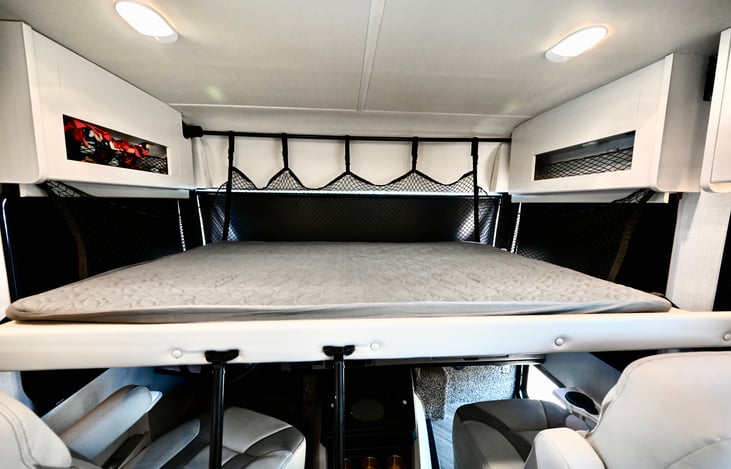 Cab Over Queen Bed Deployed