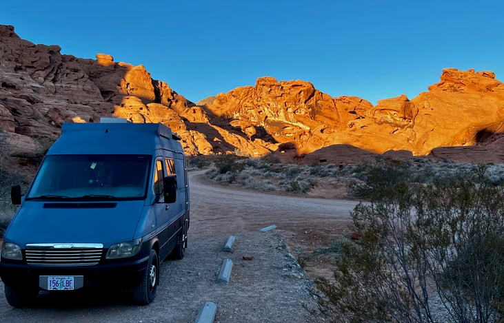 Valley of Fire State Park, close to Las Vegas