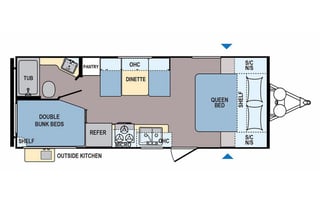 Family Friendly Colman Camper