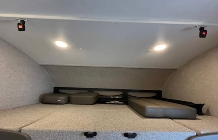 Bed above cab