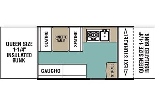 2020 21' Viking Epic Series 2108ST, A/C, toilet